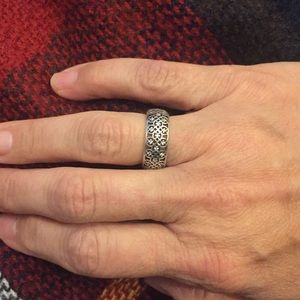 PANDORA Silver CZ Lattice Size 5